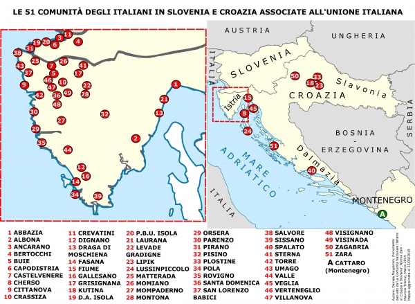 In favore dell’unione e dell’unitarietà di tutte le Italiane e di tutti gli Italiani della Slovenia e della Croazia.
